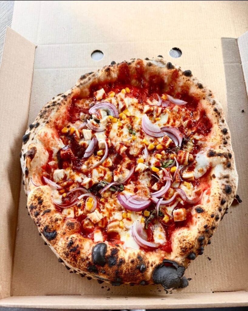 pizzas at the John Selden pub in Worthing